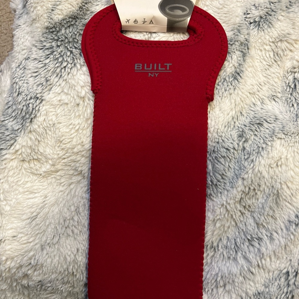 Built NY Red Neoprene Wine Tote